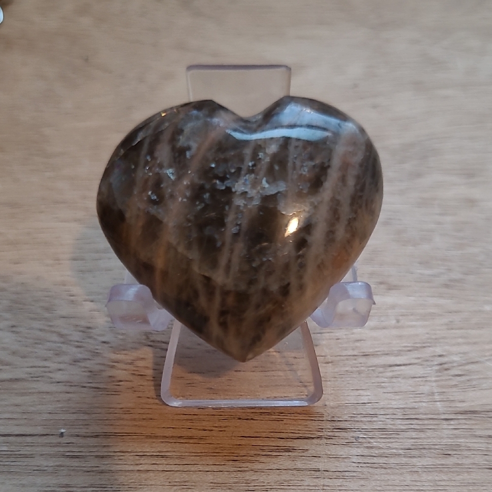 Heart-Shaped Stone Accent
